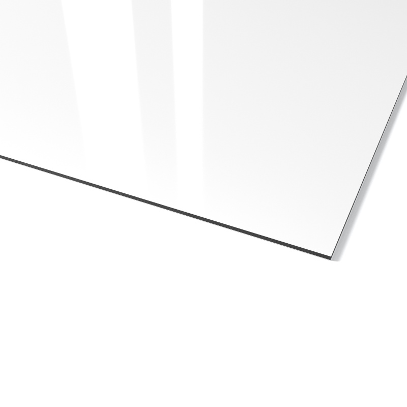 DIBOND® Aluminiumverbundplatte Platte weiß